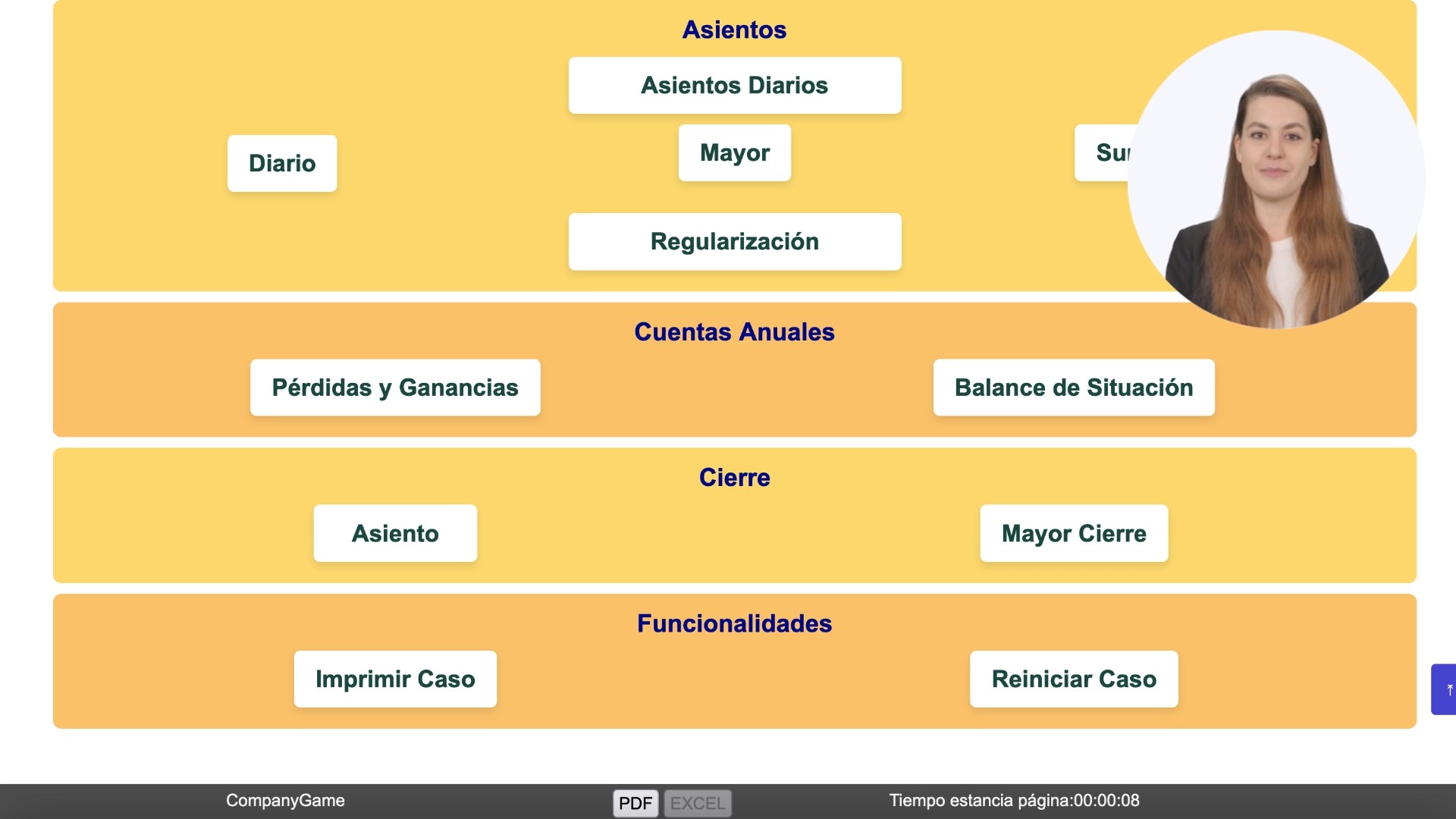 Actividades — Cierre y funcionalidades